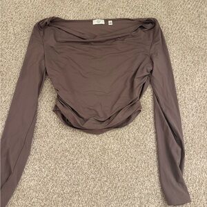 Wilfred Dusty Purple Long Sleeve Top